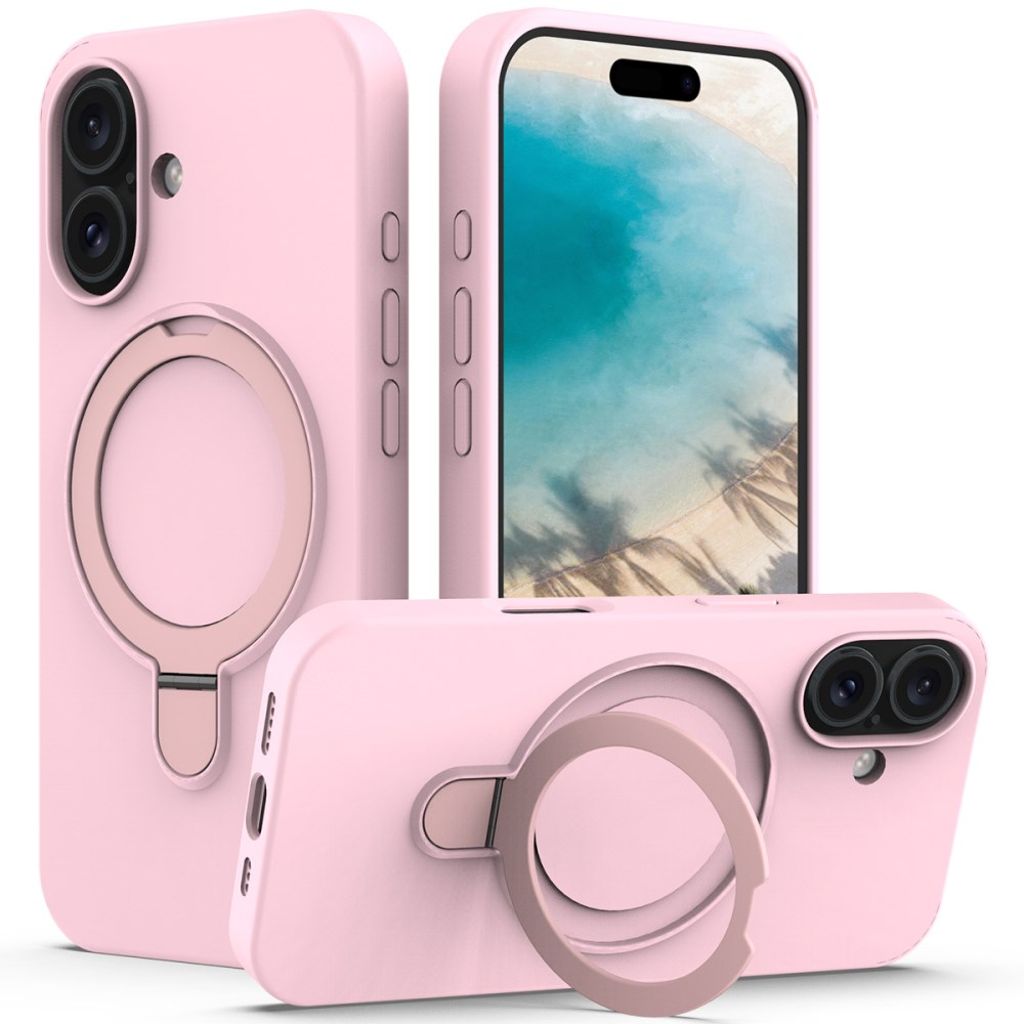 iPhone 16 MagSafe Stand Case - Pink