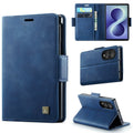 AUTSPACE Samsung Galaxy Z Fold8 Wallet Cover PU-leather RFID Blocking  - Blue — AUTSPACE