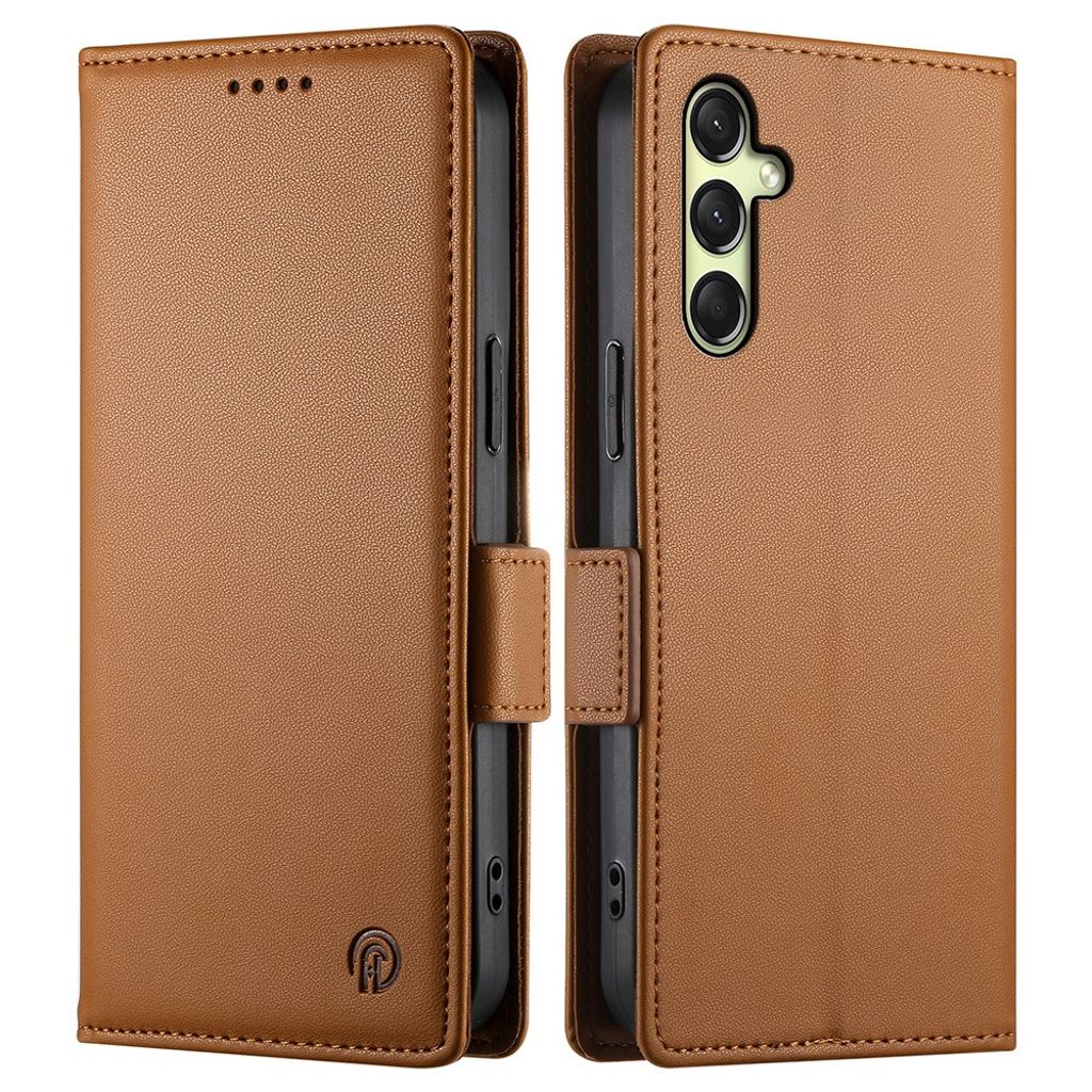 Samsung Galaxy A26 5G Phone Cover with Card slots - Brown — Samsung