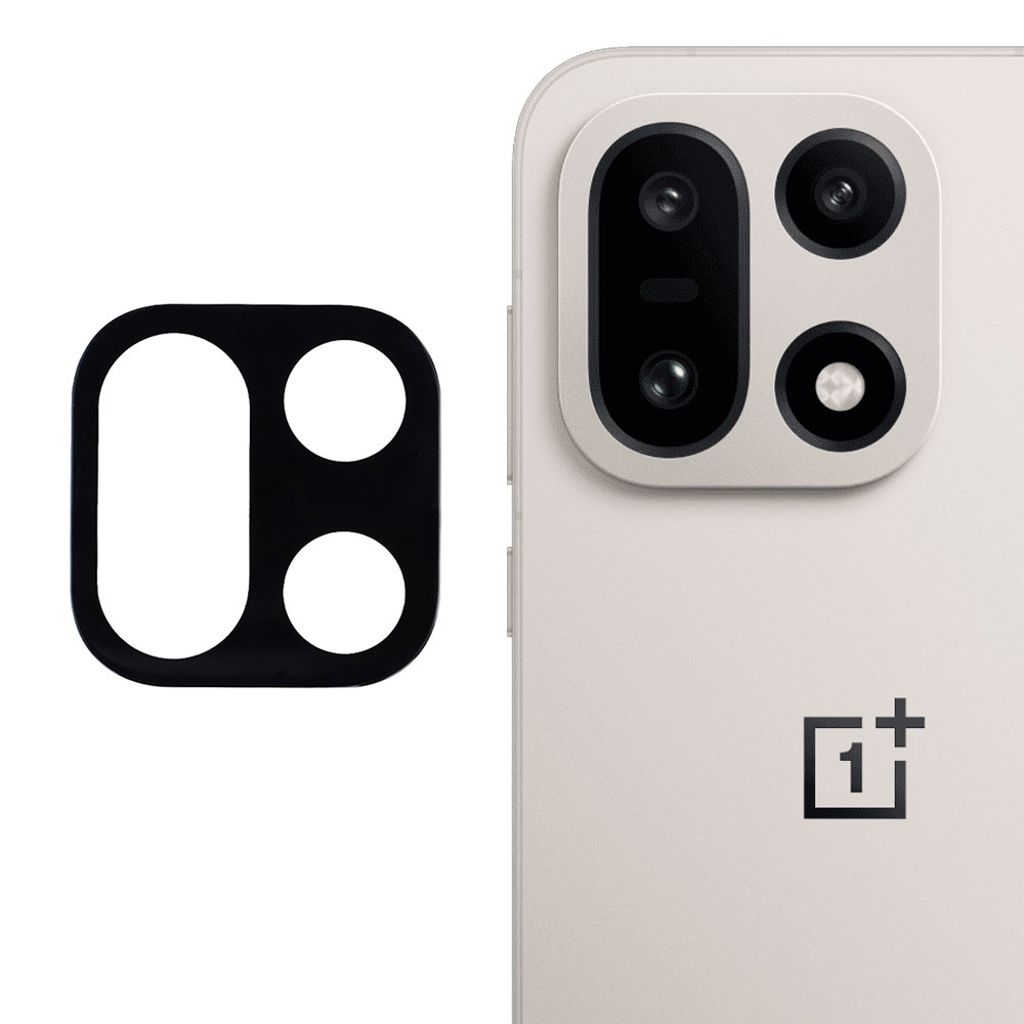 OnePlus 15 5G Tempered Glass Lens Protector - Black