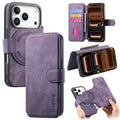 CASENEO iPhone 18 Pro Max/17 Pro Max MagSafe Cover with Wallet - Purple — CASENEO