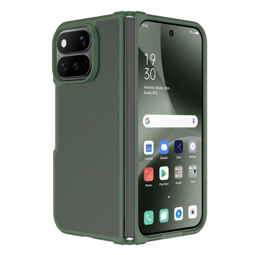 Google Pixel 11 Pro Fold Case with Acrylic Back - Green — Google