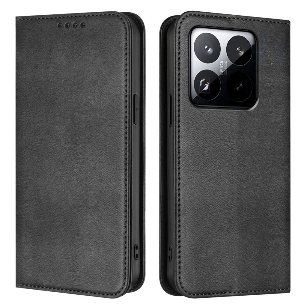 Xiaomi 15T Wallet Cover with RFID Blocking - Black