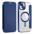 AMORUS iPhone 15 Plus Cover with MagSafe - Blue