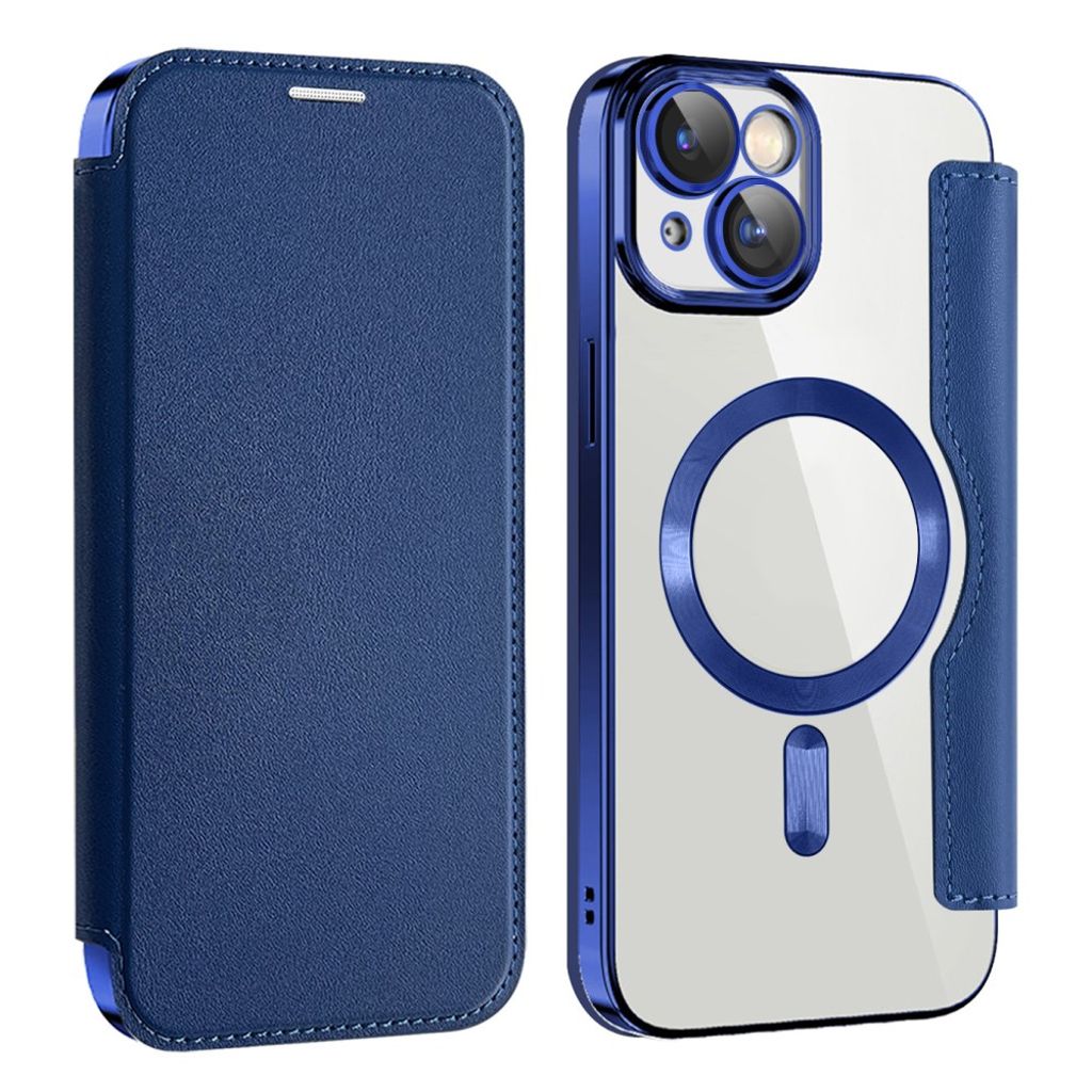 AMORUS iPhone 15 Plus Cover with MagSafe - Blue