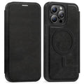 iPhone 14 Pro Max Wallet Cover MagSafe RFID Blocking - Black