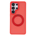 Samsung Galaxy S26 Ultra MagSafe Case with Rotating Kickstand - Red — Samsung