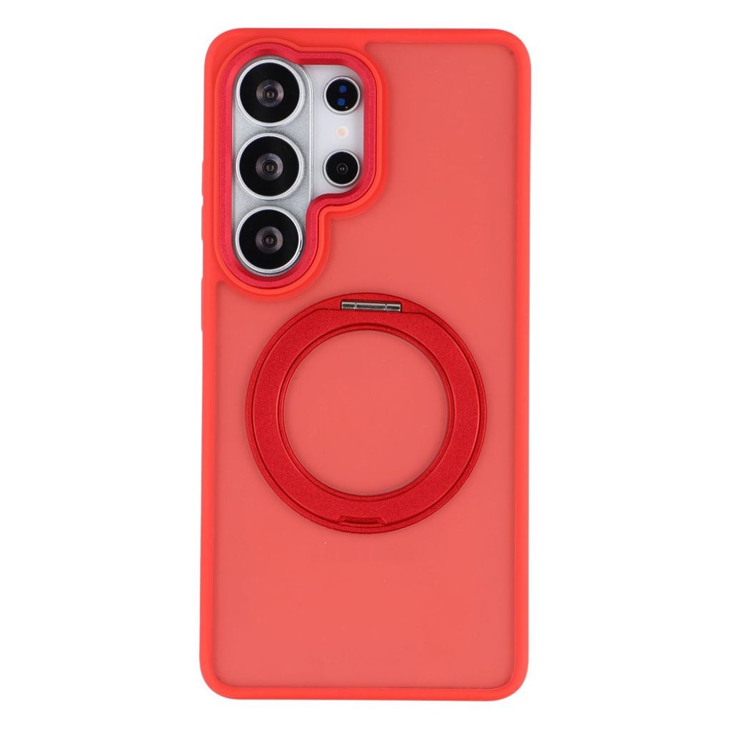 Samsung Galaxy S26 Ultra MagSafe Case with Rotating Kickstand - Red — Samsung