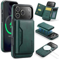 MAGKING iPhone 18 Pro Max/17 Pro Max MagSafe Case with Removable Wallet - Green — MAGKING