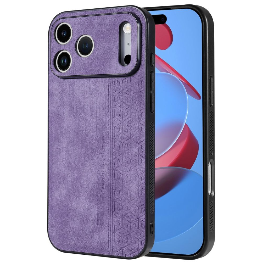 Case in PU-leather iPhone 18 Pro, iPhone 17 Pro - Purple — Övrigt