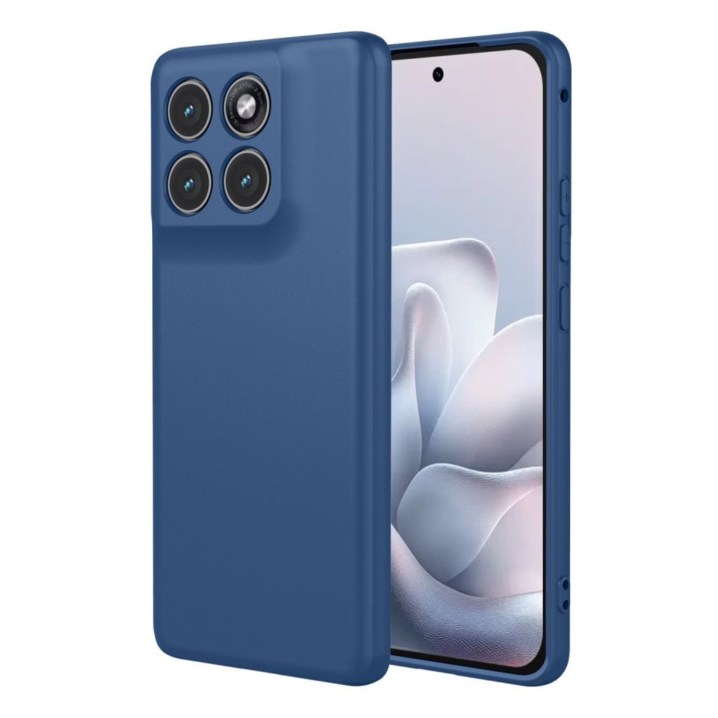 Motorola Edge 70 Fusion Plus/70 Fusion Case Silicone Feel TPU - Blue — Övrigt