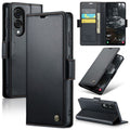 CASEME Samsung Galaxy S25 Edge Cover with Stand - Black