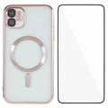 iPhone 11 MagSafe Compatible Case + Screen Protector – Pink