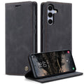 CASEME Samsung Galaxy S25 FE Wallet Cover with Card Slots - Black