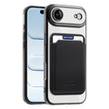 iPhone 17 Air MagSafe Case with Detachable Card Holder - Black — Övrigt