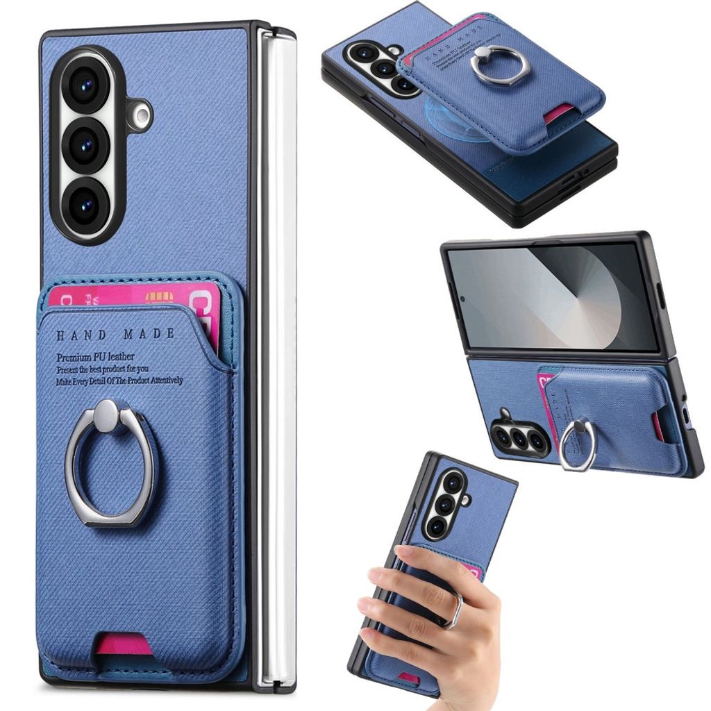 MagSafe Case with Detachable Card Holder Samsung Galaxy Z Fold8 Ultra - Blue — MagSafe
