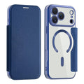 iPhone 17 Pro MagSafe RFID Blocking Wallet Cover – Blue — Övrigt
