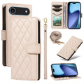 iPhone Air Wallet Cover with strap - Beige