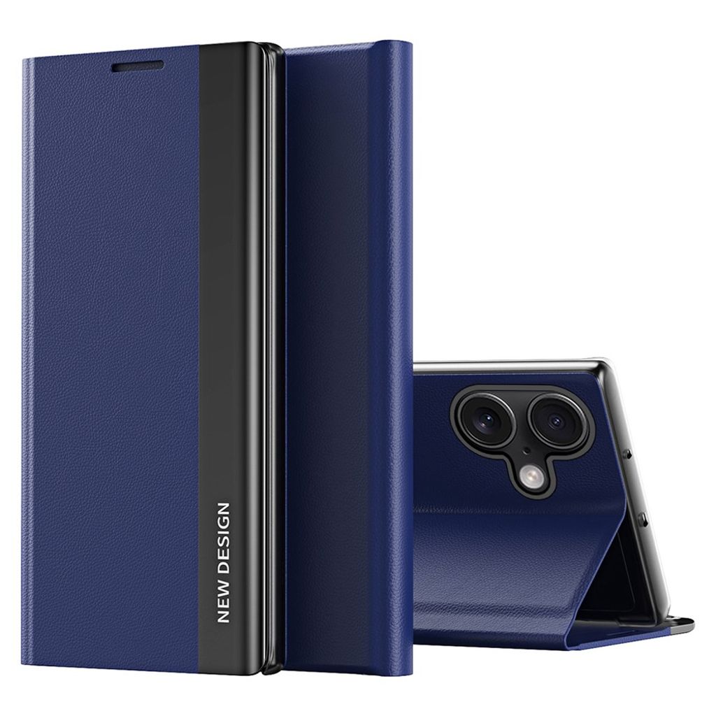 iPhone 16 Case with Stand - Dark Blue — Övrigt