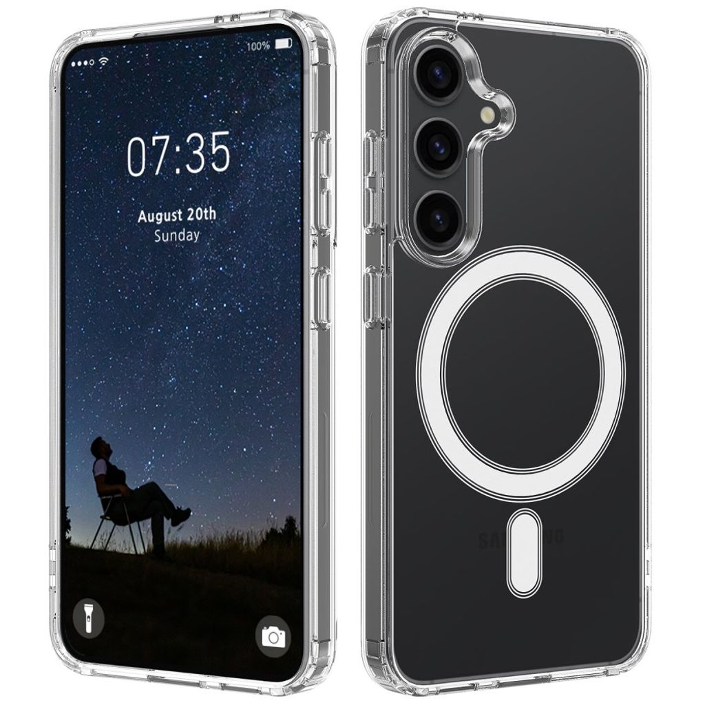 Samsung Galaxy A37 5G Magnetic Case TPU/Acrylic - Clear