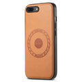 DENIOR iPhone 7 Plus / 8 Plus Case with MagSafe - Light Brown
