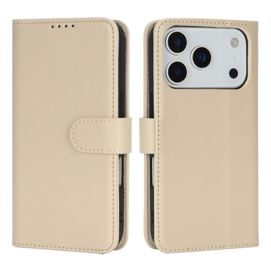 iPhone 17 Pro Max Cover with Stand - Beige