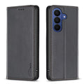 BINFEN COLOR Samsung Galaxy A57 5G Wallet Cover Card Holder Stand - Black