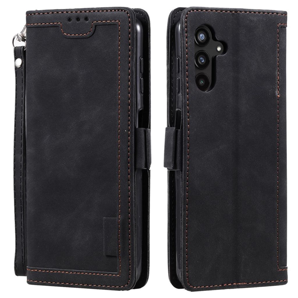 Samsung Galaxy A55 5G Wallet Cover PU leather - Black — Samsung