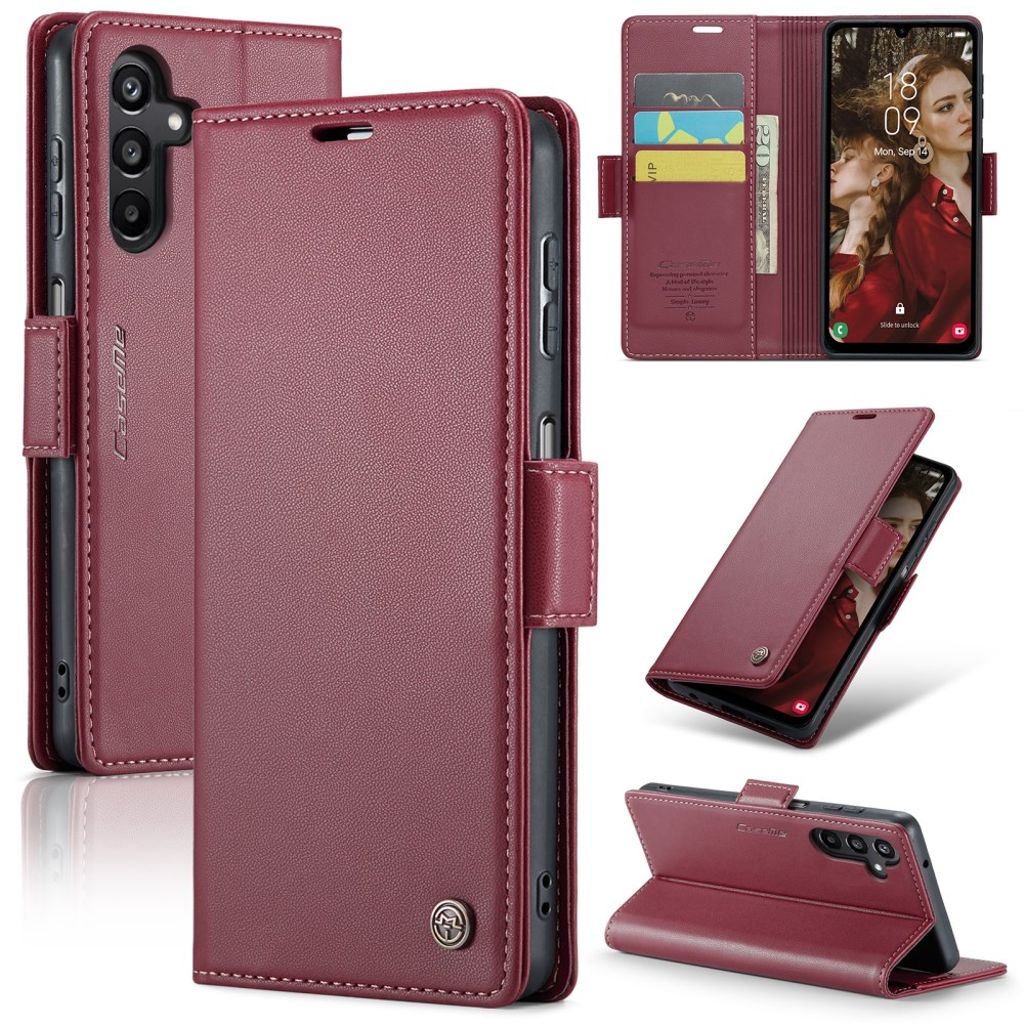 CASEME Samsung Galaxy A16 Wallet Cover - Red