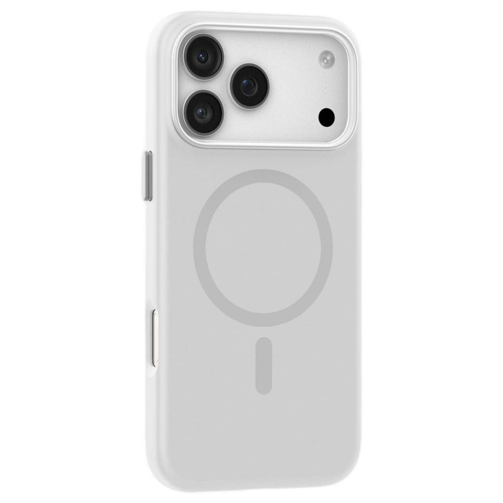 MUTURAL iPhone 18 Pro Max/17 Pro Max MagSafe Case in Silicone - White — MUTURAL