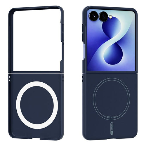 ABEEL Samsung Galaxy Z Flip8 MagSafe Case in Silicone - Dark Blue — ABEEL