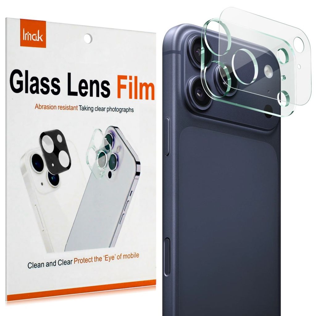IMAK iPhone 18 Pro Lens Protector Tempered Glass with Acrylic Cover - Transparent — IMAK
