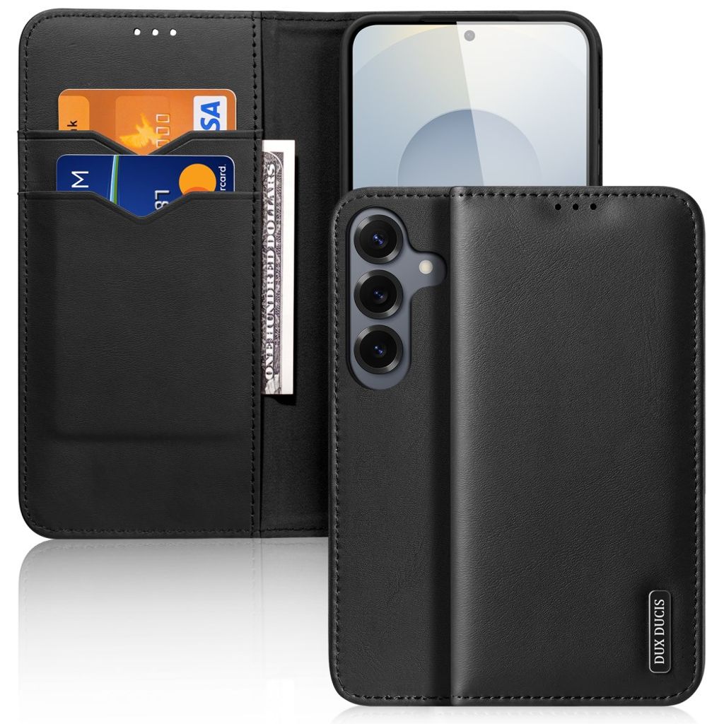 DUX DUCIS Samsung Galaxy S26 Plus Wallet Cover RFID Blocking - Black