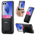 Samsung Galaxy Z Flip7 5G Case with Card Holder - Black