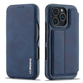 LC.IMEEKE iPhone 16 Pro Cover with Stand - Blue