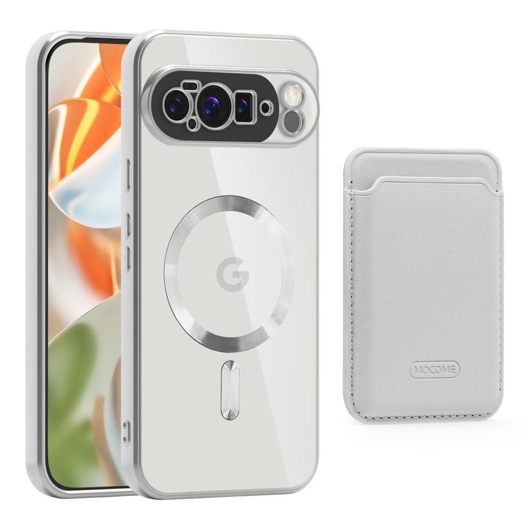 Google Pixel 10 Pro XL Case with Wallet - Gray
