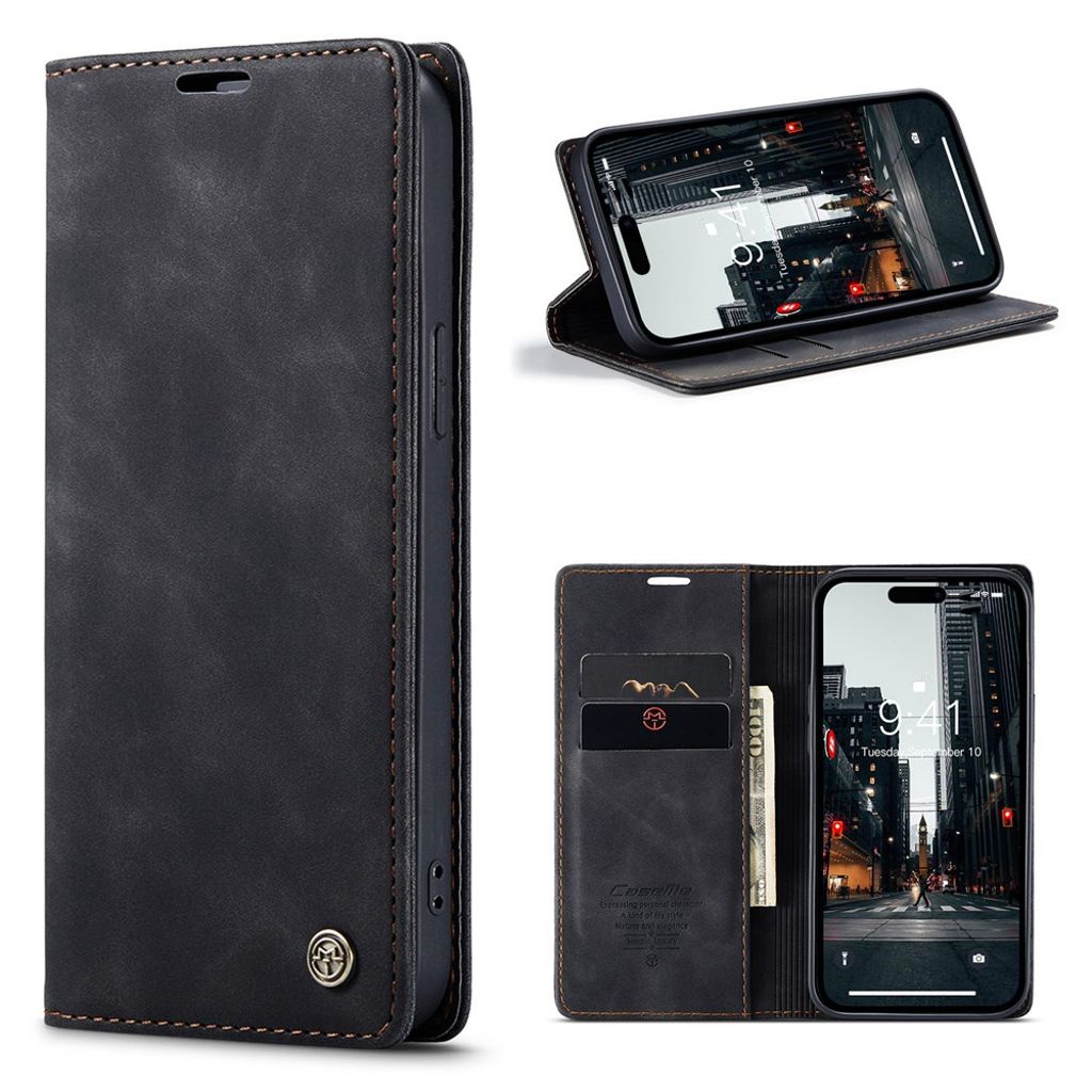 CASEME iPhone 15 Pro Cover - Black — CASEME