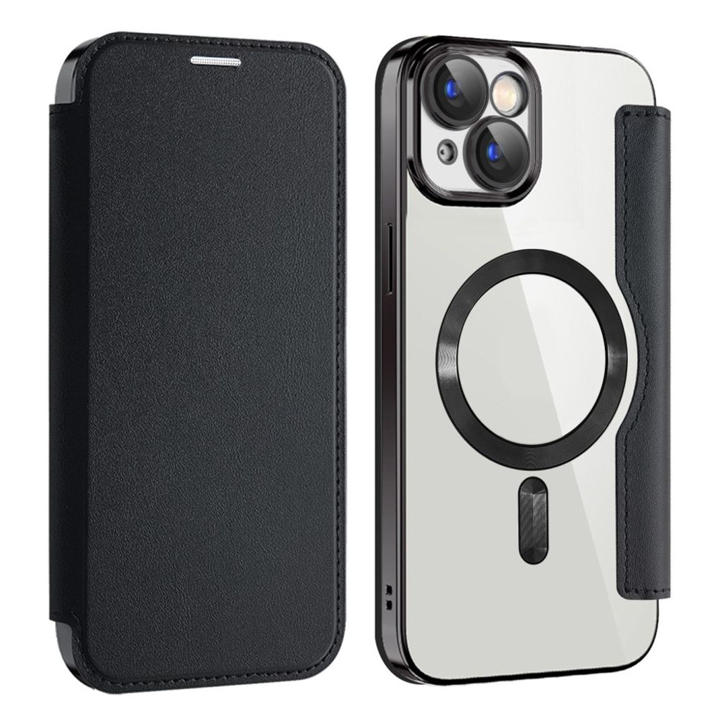 AMORUS iPhone 15 Plus Cover with MagSafe - Black