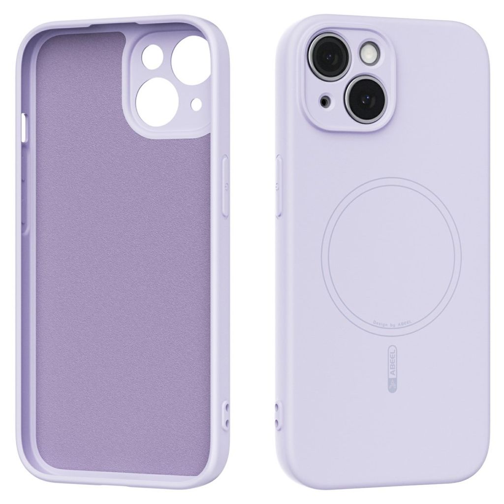 ABEEL iPhone 13 Case MagSafe Liquid Silicone - Purple — ABEEL