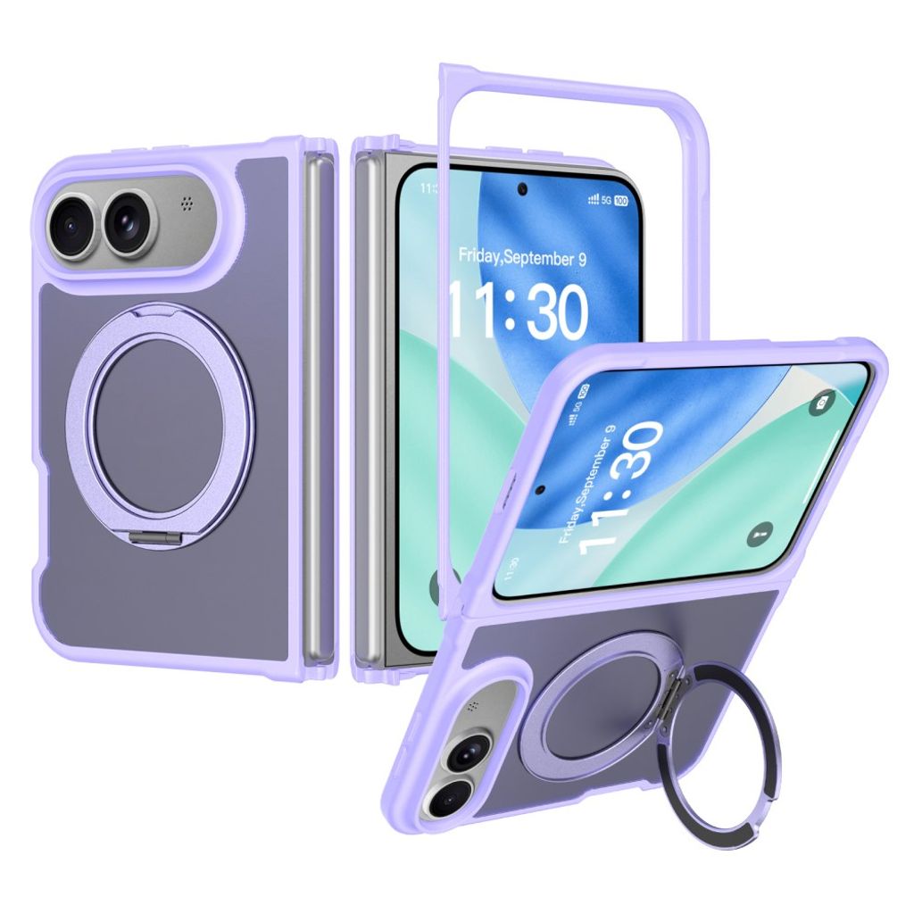 iPhone Duo MagSafe Case with Ring Kickstand - Purple — Övrigt