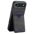 DENIOR iPhone Air Case with Stand - Black