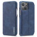 LC.IMEEKE iPhone 15 Plus Cover with Stand - Blue