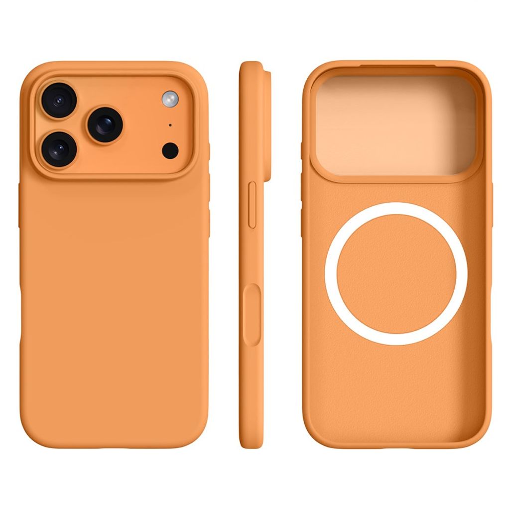 iPhone 18 Pro Max/17 Pro Max MagSafe Case in Silicone - Orange — Övrigt