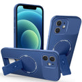 iPhone 12 Case with Stand - Blue