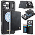 CASEME iPhone 18 Pro/17 Pro MagSafe Wallet Case - Black — CASEME