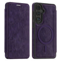 Samsung Galaxy S26 Plus MagSafe Wallet Cover - Dark Purple — Samsung