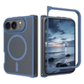 iPhone Duo MagSafe Case with TPU Frame & Acrylic Back - Blue — Övrigt