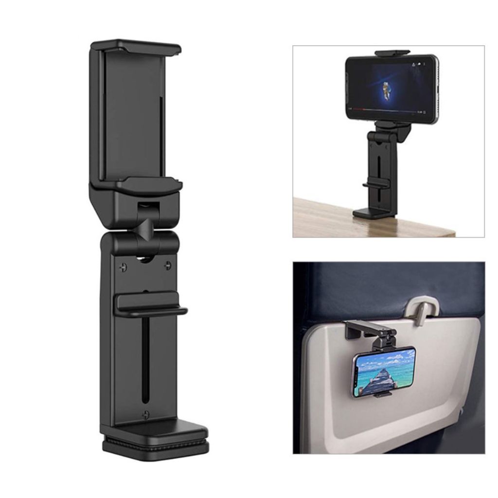 Bargain corner Phone holder 360° Rotating adjustable clip-on stand — Bargain
