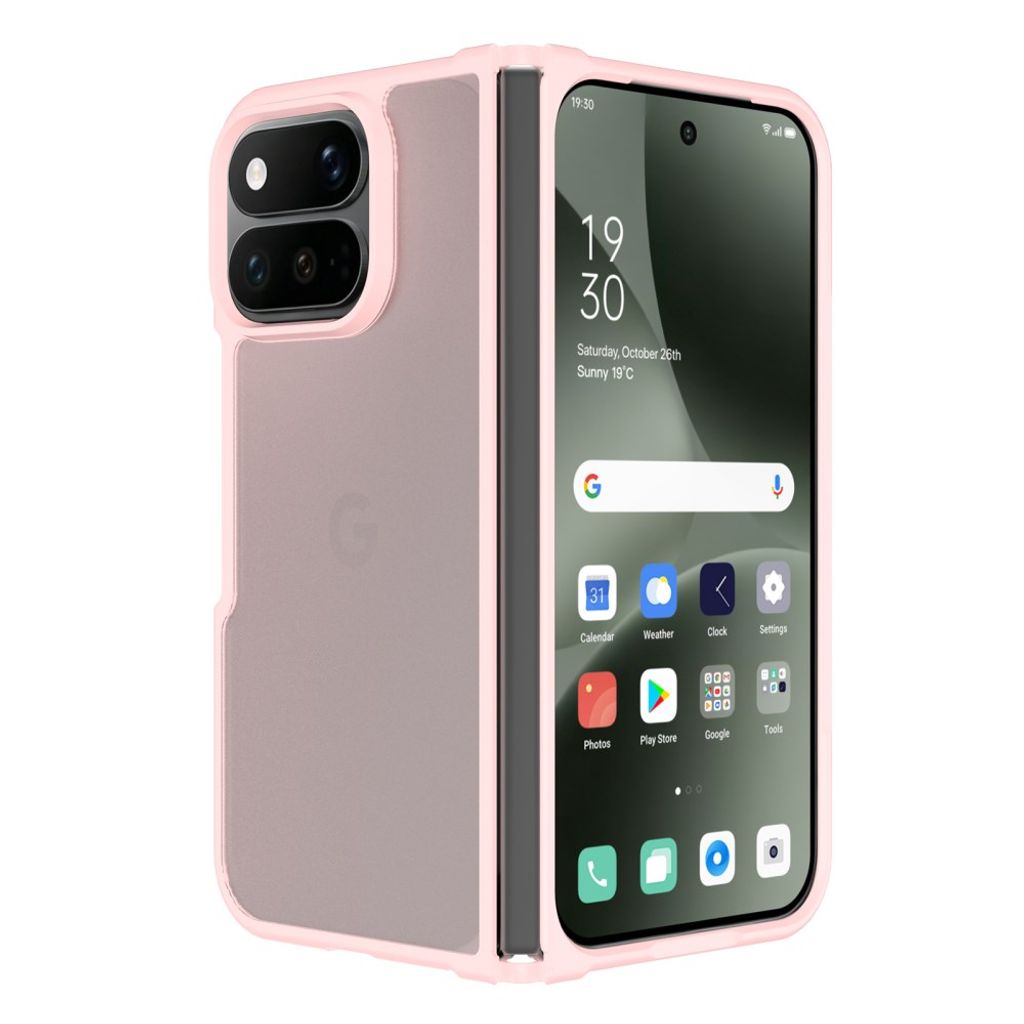 Google Pixel 11 Pro Fold Case with Acrylic Back - Pink — Google