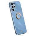 Samsung Galaxy S24 Ultra Case witn Ring holder - Blue